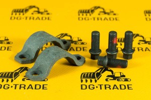 Комплект крепления кардана (2 скобы + 4 болта) New Holland (Original) 87311154