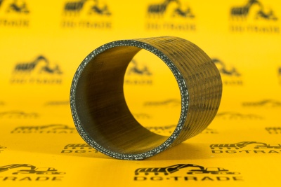 Патрубок турбины (49.5mm x 63mm) JCB (Original) 320/05535 (3)