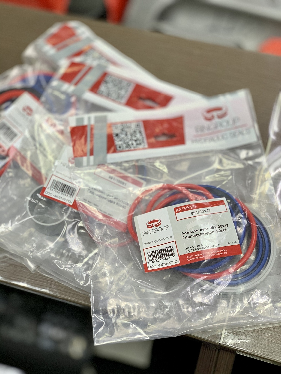 Ремкомплекты для гидроцилиндров JCB от RINGROUP